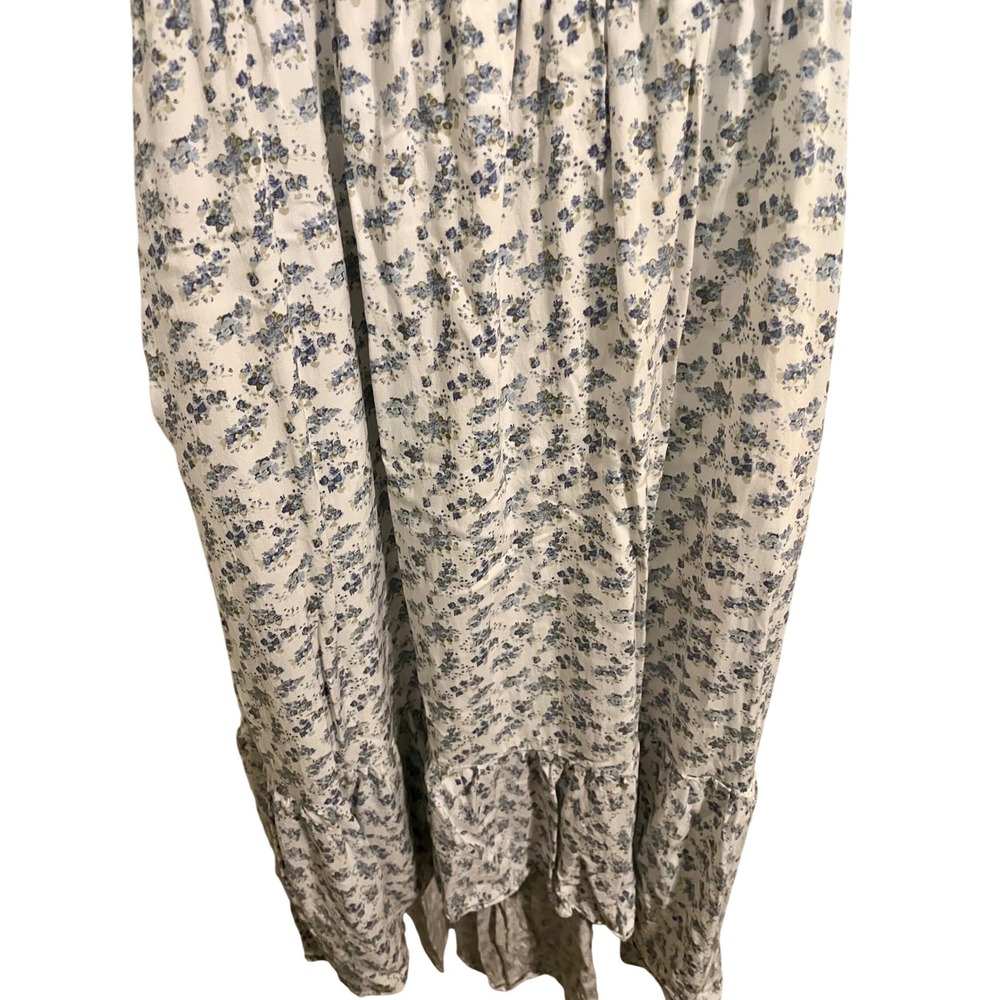Altar'd State Blue Floral High Low Sundress Cottagecore Midi Maxi Small - Picture 4 of 10